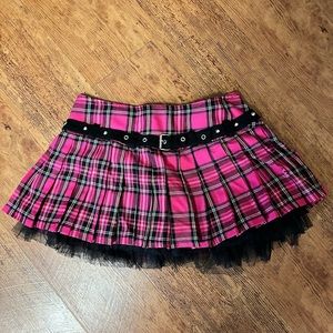 Pink Royal Bones skirt